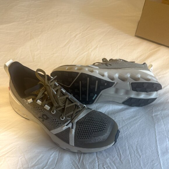 On Running - Cloudsurfer Trail - Hunter Ice - Womens Running Shoes - Size 9 - Picture 5 of 6